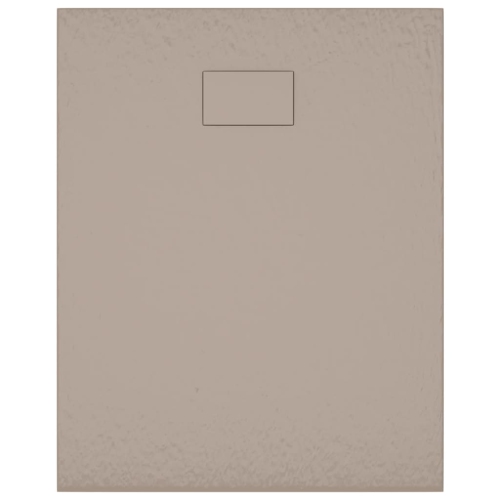 vidaXL Shower Base Tray SMC Brown 100x80 cm
