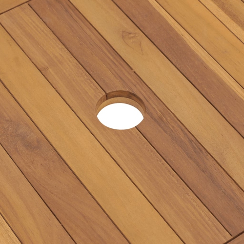 vidaXL Bathroom Vanity Cabinet Solid Wood Teak 132x45x75 cm