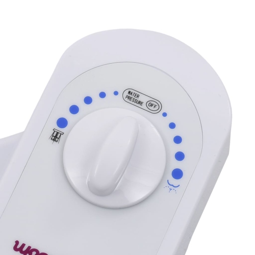 vidaXL Bidet Toilet Seat Attachment Single Nozzle