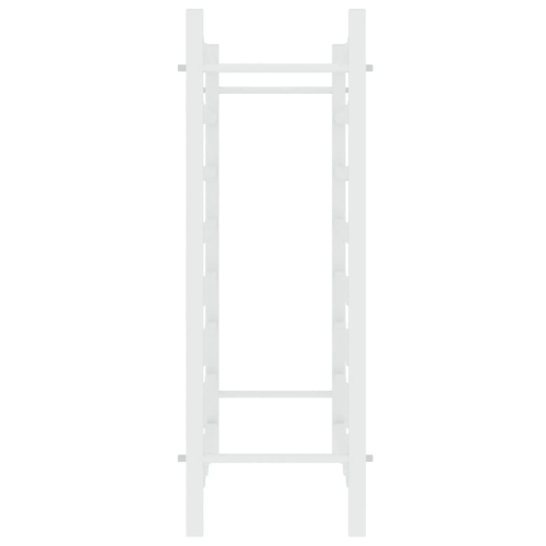 vidaXL Wine Rack for 48 Bottles White Metal