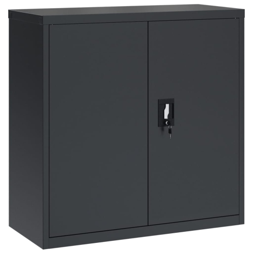 VIDAXL  File Cabinet Anthracite 90X40X90 Cm Steel