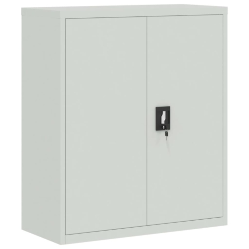 VIDAXL  File Cabinet Light 90X40X105 Cm Steel In Grey