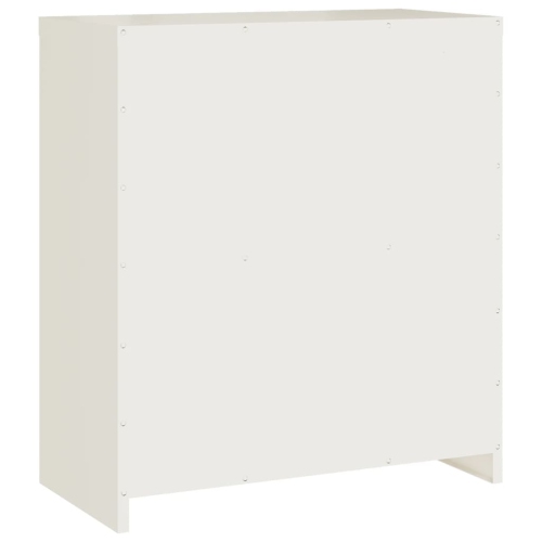 vidaXL File Cabinet White 79x40x90 cm Steel