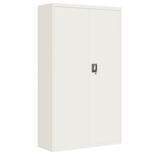 VIDAXL  File Cabinet 105X40X180 Cm Steel In White