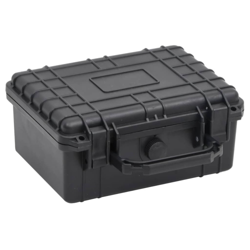 VIDAXL  Portable Flight Case Black 24X19X11 Cm Pp