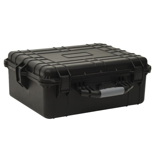 VIDAXL  Portable Flight Case Black 55X43X21 Cm Pp