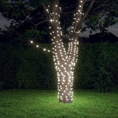 VIDAXL  Solar Fairy Lights 5 PCs 5X200 Led Cold White Indoor Outdoor