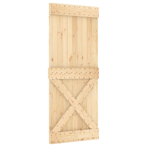 VIDAXL  Door Narvik 85X210 Cm Solid Wood Pine