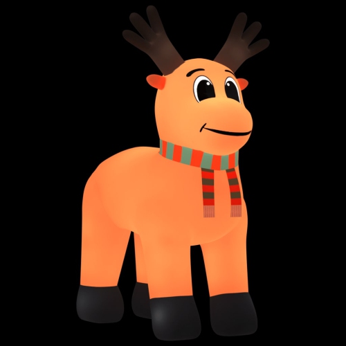 VIDAXL  Christmas Inflatable Reindeer With Leds 400 Cm