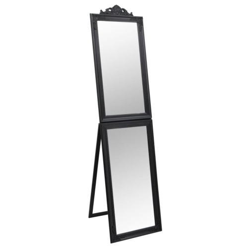 VIDAXL  Free-Standing Mirror 40X160 Cm In Black