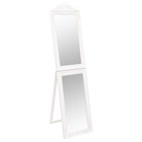 VIDAXL  Free-Standing Mirror 50X200 Cm In White