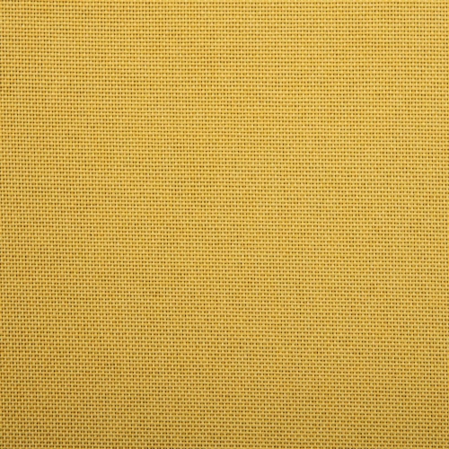 vidaXL Swivel Office Chair Yellow Fabric