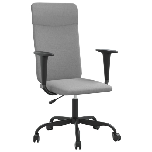 VIDAXL  Office Chair Light Grey Fabric