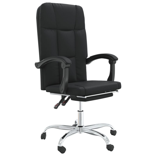 VIDAXL  Reclining Office Chair Faux Leather In Black