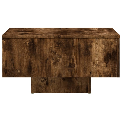 Table basse vidaXL chêne fumé 60 x 60 x 60 x 31,5 cm bois d'ingénierie