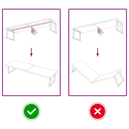vidaXL Table Top Light Brown 200x60x(2-4)cm Treated Solid Wood Live Edge