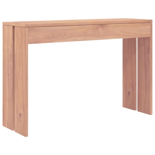 vidaXL Console Table 110x35x75 cm Solid Teak Wood