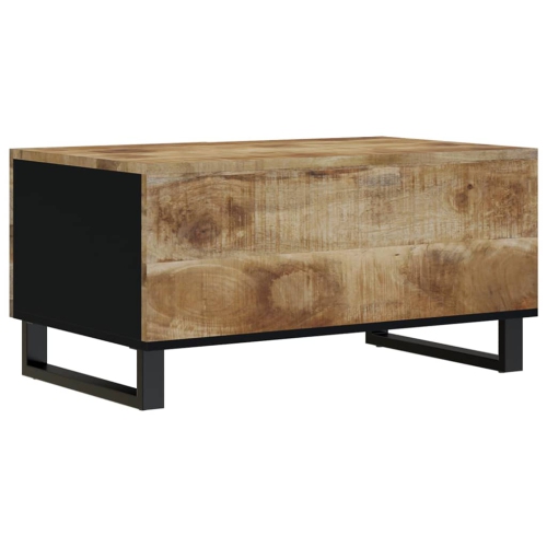 vidaXL Coffee Table 80x50x40 cm Solid Wood Mango&Engineered Wood