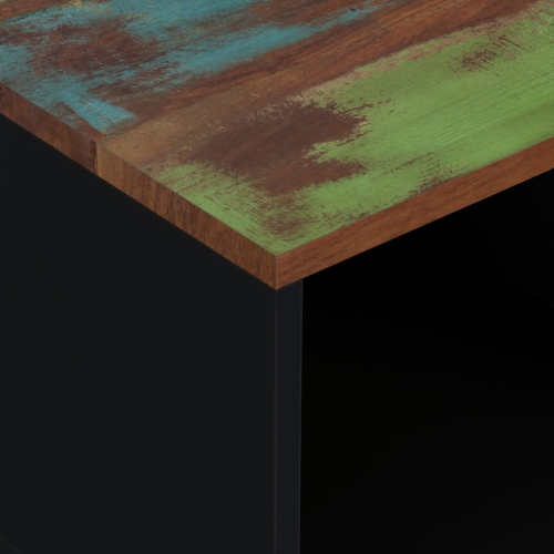 vidaXL Coffee Table 80x50x40 cm Solid Wood Reclaimed&Engineered Wood