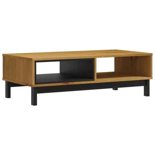 VIDAXL  Coffee Table Flam 100X50X32.5 Cm Solid Wood Pine