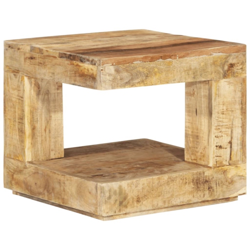 Table basse vidaXL en bois massif de manguier 45 x 45 x 45 40&nbsp;cm