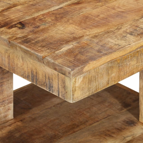 Table basse vidaXL en bois massif de manguier 45 x 45 x 45 40&nbsp;cm