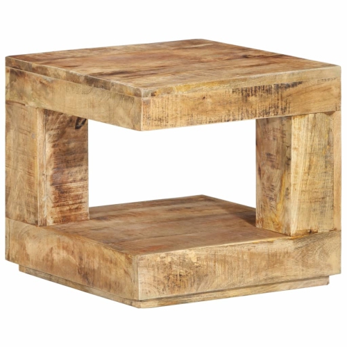Table basse vidaXL en bois massif de manguier 45 x 45 x 45 40&nbsp;cm