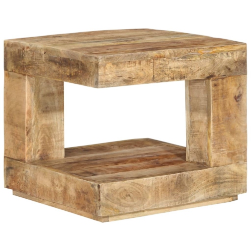 Table basse vidaXL en bois massif de manguier 45 x 45 x 45 40&nbsp;cm