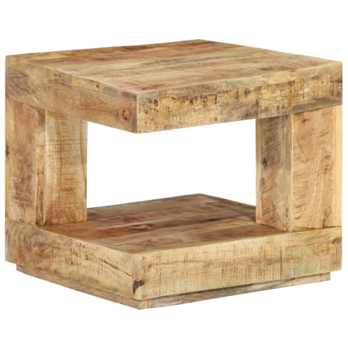 Table basse vidaXL en bois massif de manguier 45 x 45 x 45 40&nbsp;cm