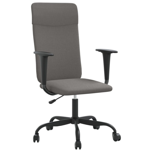 VIDAXL  Office Chair Dark Grey Fabric