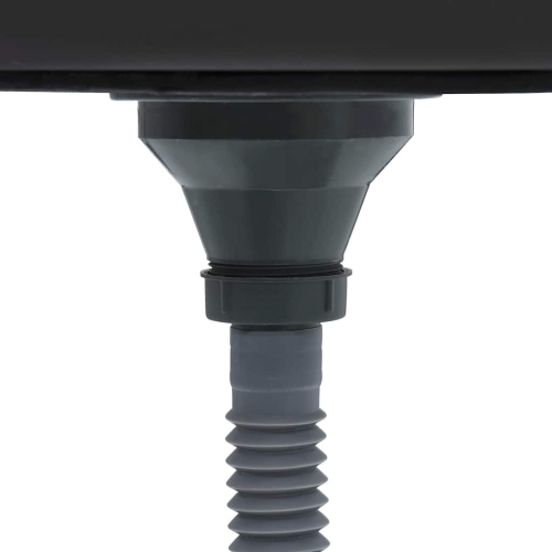 vidaXL 23.6-inch Kitchen Sink with Strainer, Top-Mount Sink Single Bowl, Silver Stainless Steel