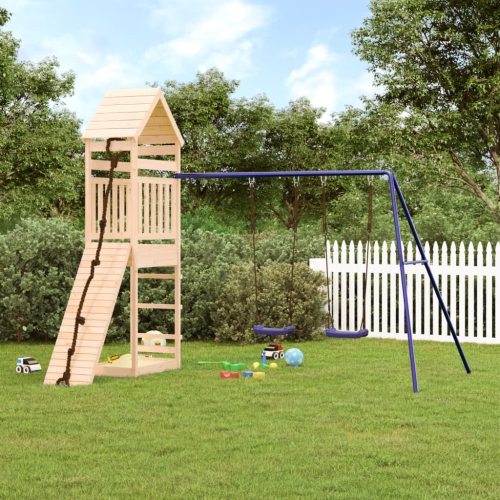 VIDAXL  Outdoor Playset Solid Wood Pine