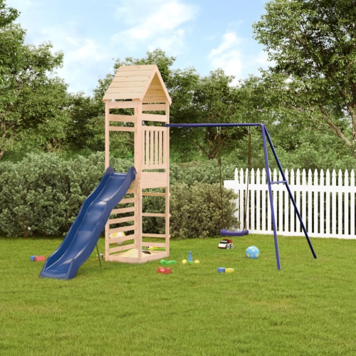 VIDAXL  Outdoor Playset Solid Wood Pine