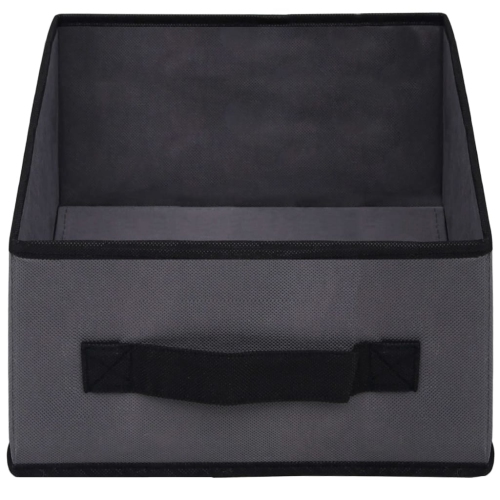 vidaXL Storage Cabinet with 6 Drawers 55x29x55 cm Grey Steel