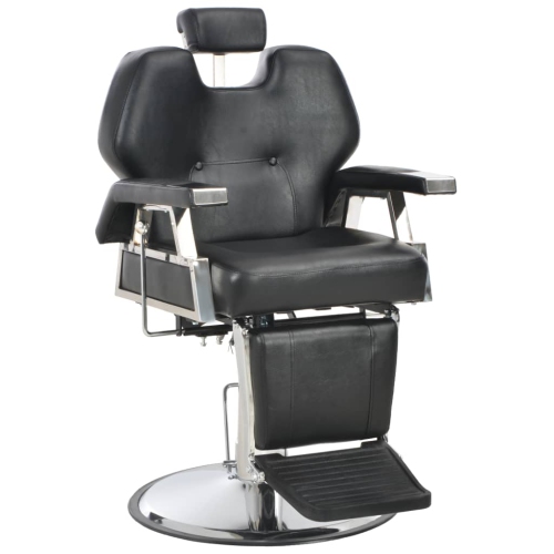 Fauteuil de barbier de la collection 98&nbsp;cm, noir, 72 x 688 po