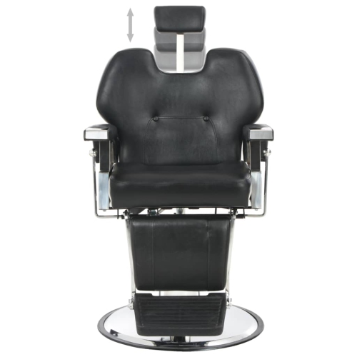 Fauteuil de barbier de la collection 98 cm, noir, 72 x 688 po