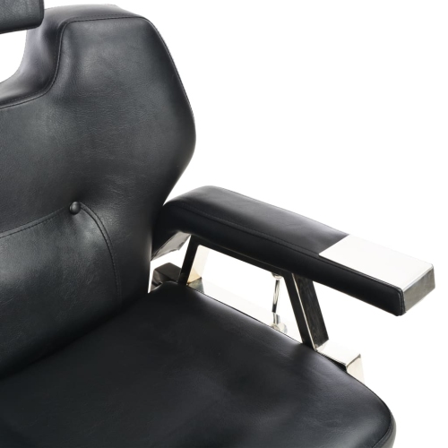 Fauteuil de barbier de la collection 98 cm, noir, 72 x 688 po