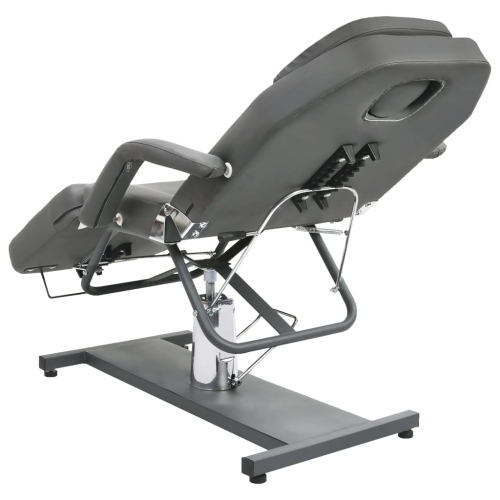 vidaXL Massage Table Grey 180x62x(87-112) cm