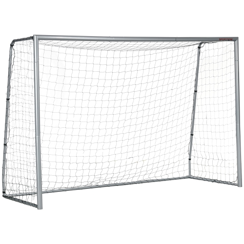 SOOZIER  10Ft X 6.5Ft Soccer Goal, Soccer Net With Ground Stakes, Quick And Simple Set Up Training Goal