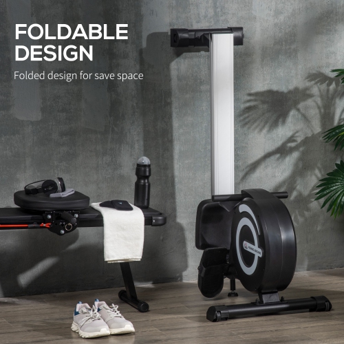 Rameur magnétique à résistance réglable de Soozier avec moniteur numérique ACL Santé corporelle complète et mise en forme pour la maison