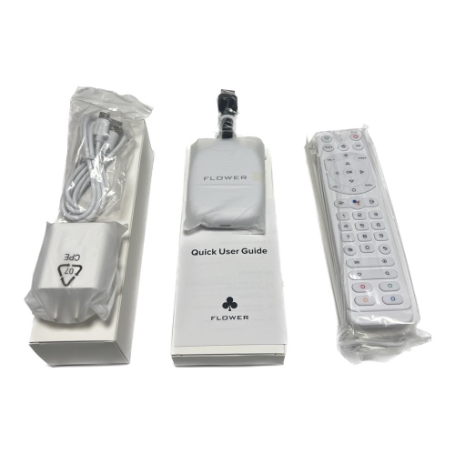 2024 TVPlus ACEROID FLOWER Dongle Android 11 2GB 16GB 8K streaming dual band with LIXSUNTEK® USB-C adapter