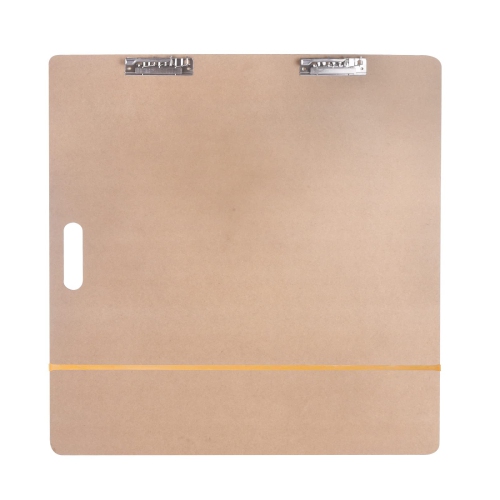 "Portable Artist Sketch Tote Board 23" x 26" Drawing Board with Clips