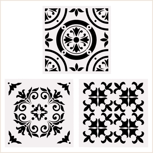 Mandala Stencils - Set of 12 –