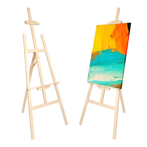 ArtEase Wooden Easel Stand for Painting Canvas Adjustable and