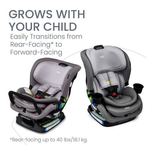 Siège d'auto convertible Britax Poplar - Graphite glacier