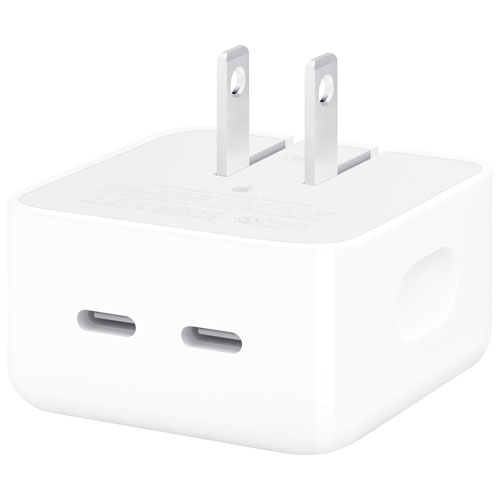 Apple 35W Dual USB-C Compact Power Adapter - Open Box