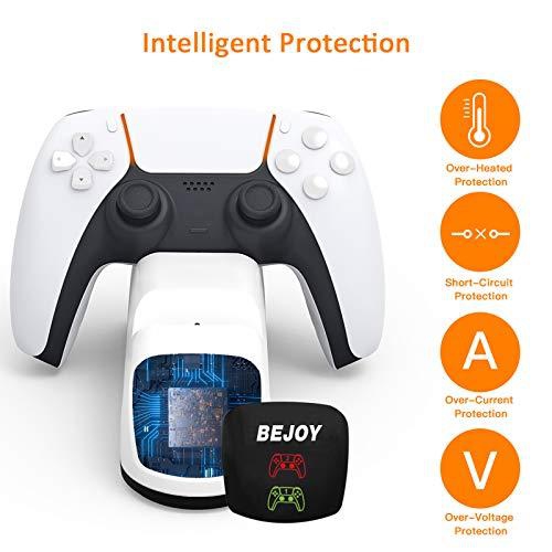 Chargeur de manette USB de type C PS5 avec voyant DEL BEJOY, station de recharge pour PlayStation 5/PS5/manette