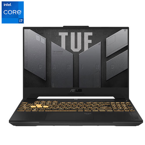 Portable de jeu 144 Hz de 15,6 po TUF Gaming F15 d'ASUS