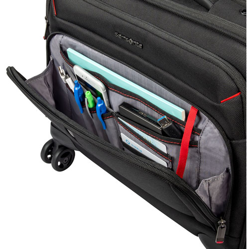 Samsonite Xenon 4.0 Spinner 15.6" Laptop Wheeled Mobile Office Case - Black