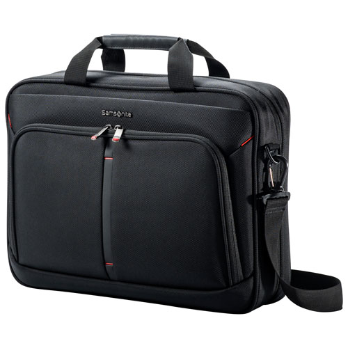 Samsonite Xenon 4.0 Slim Brief 15.6" Laptop Messenger Bag - Black